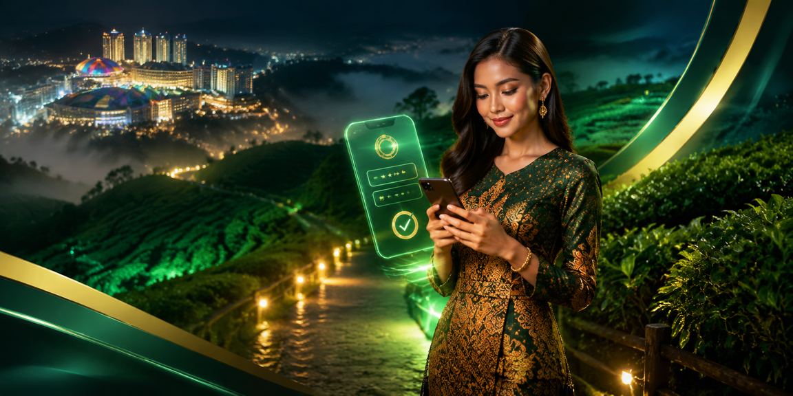 Pengalaman VIP di Genting Highlands dengan tema batik pada platform 4dtoto